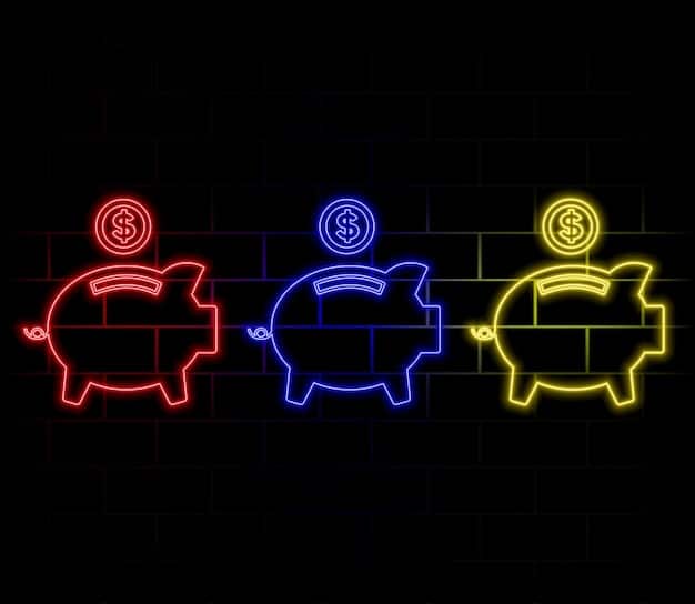 A graphic comparing the APYs of three different high-yield savings accounts from different banks, showcasing the potential earnings over a year.