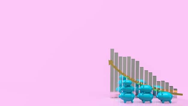 A visual representation of compounding interest, showing how initial savings grow exponentially over time with regular contributions and high APY.