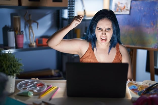 A young student looking worriedly at a laptop screen, highlighting the emotional impact of cyberbullying. The scene should convey a sense of vulnerability and the need for protective measures.