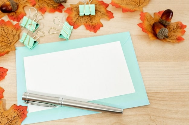 A close-up shot of a neatly written thank-you note with a pen resting on top, placed on a clean office desk with blurred office supplies in the background.