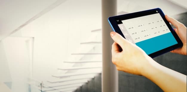 A close-up shot of a modern digital calendar on a tablet or phone, with key dates and deadlines highlighted. The background is blurred, focusing attention on the calendar app. The style is clean and professional.