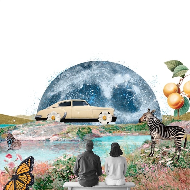 A collage of various travel guides, including Lonely Planet, Moon Guides, and Fodor's, arranged around travel-related items like a compass, a map, and a pair of hiking boots. The arrangement suggests a sense of preparation and excitement for an upcoming adventure. The setting is a wooden table with a rustic background.