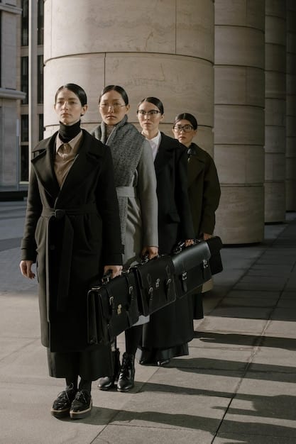 A gathering of people dressed in Dark Academia inspired attire. They are in a university library, surrounded by books, scrolls, and old manuscripts. The color palette is warm, and the atmosphere is academically inspiring.