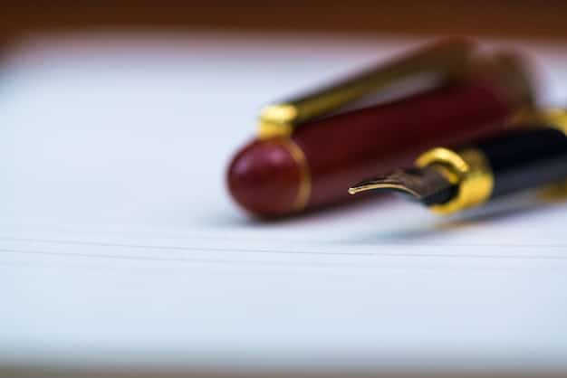 A close-up of legal documents related to LLC formation, with a pen resting on top, symbolizing the act of signing and establishing the company.