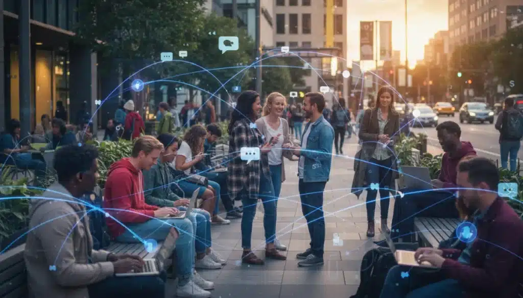 Digital Culture’s Impact on US Social Interactions: 2026 Analysis
