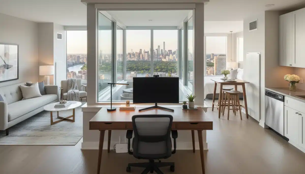 Short-term rental with dedicated workspace for digital nomads