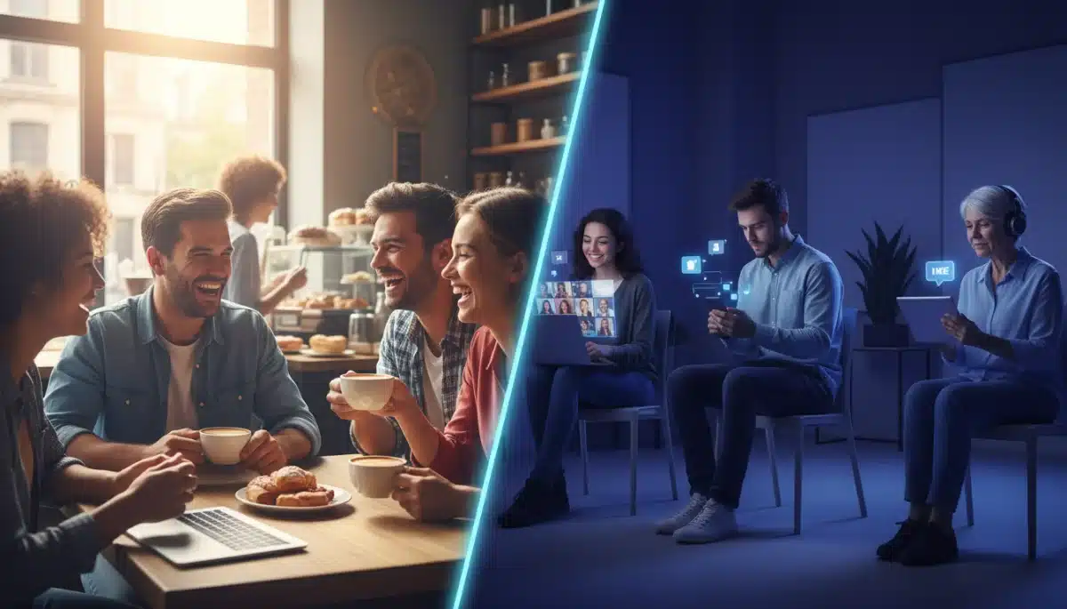 Online versus offline social engagement in a digital age